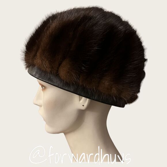 Vintage Betmar Mink Hat | New York | Paris